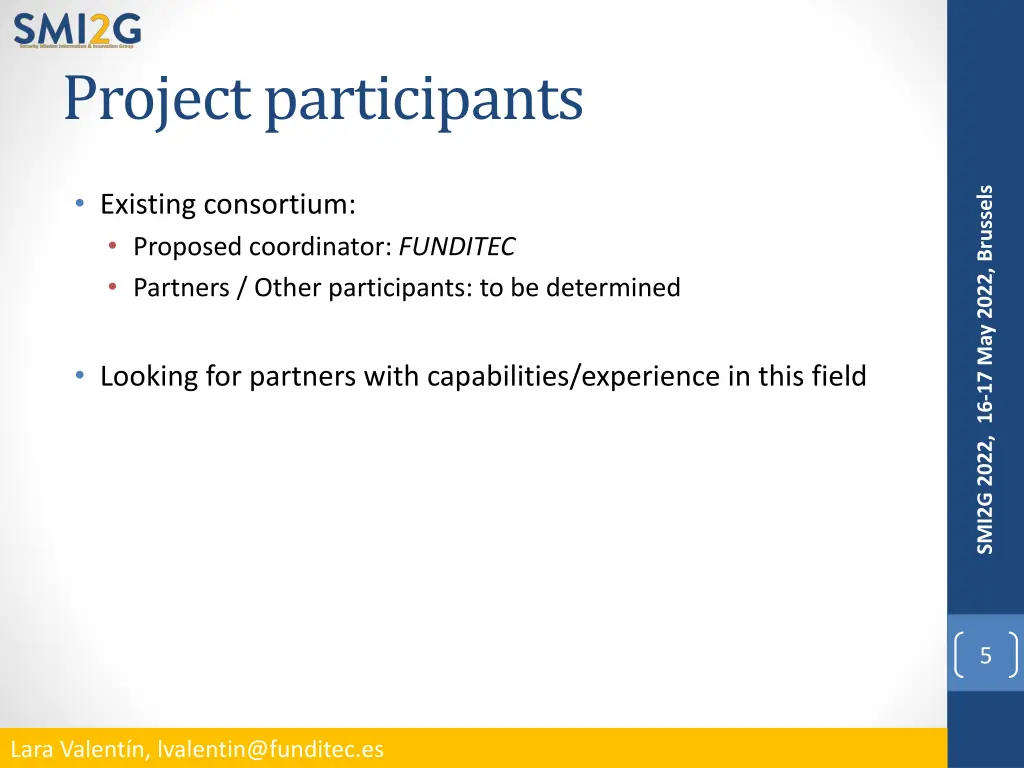 project participants