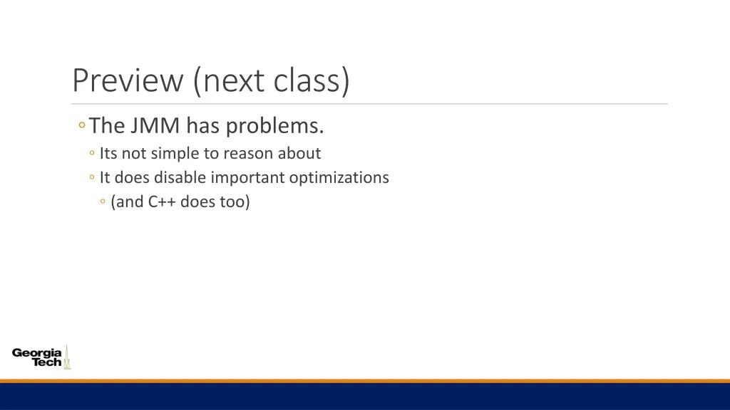 preview next class