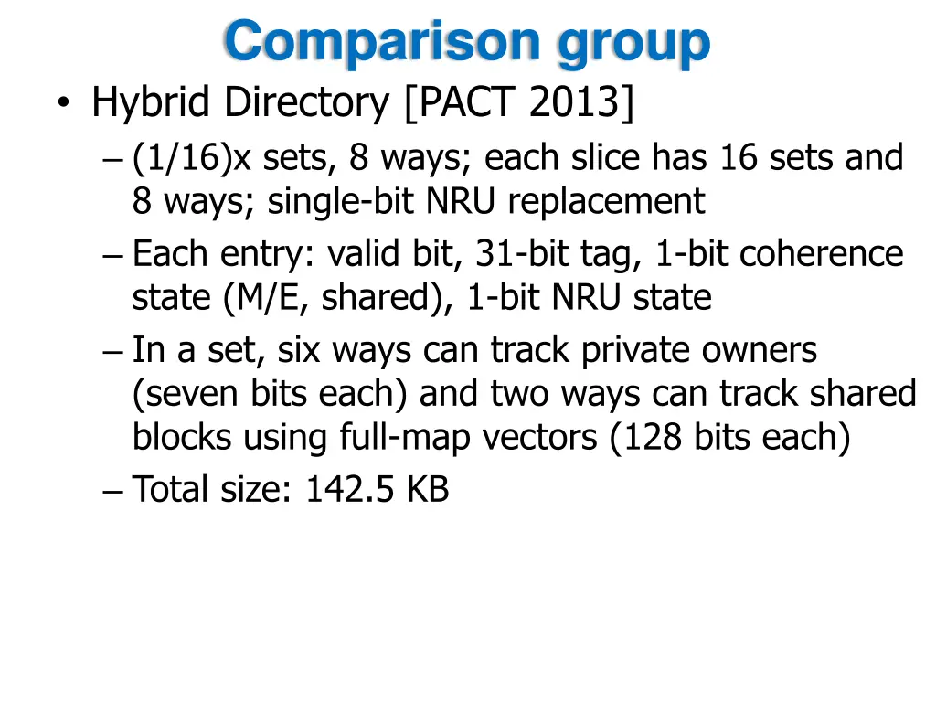 comparison group hybrid directory pact 2013