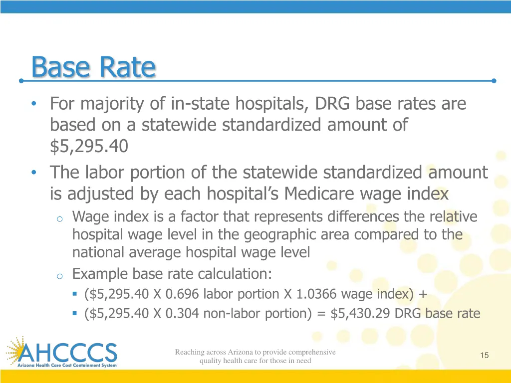 base rate