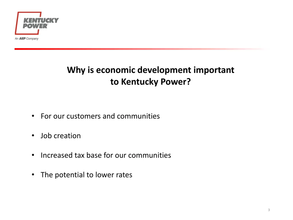 why is economic development important to kentucky