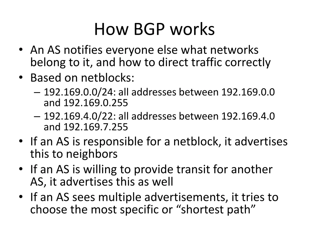 how bgp works