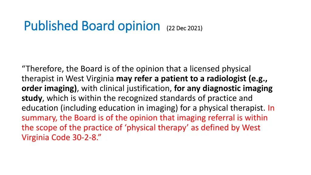 published board opinion published board opinion