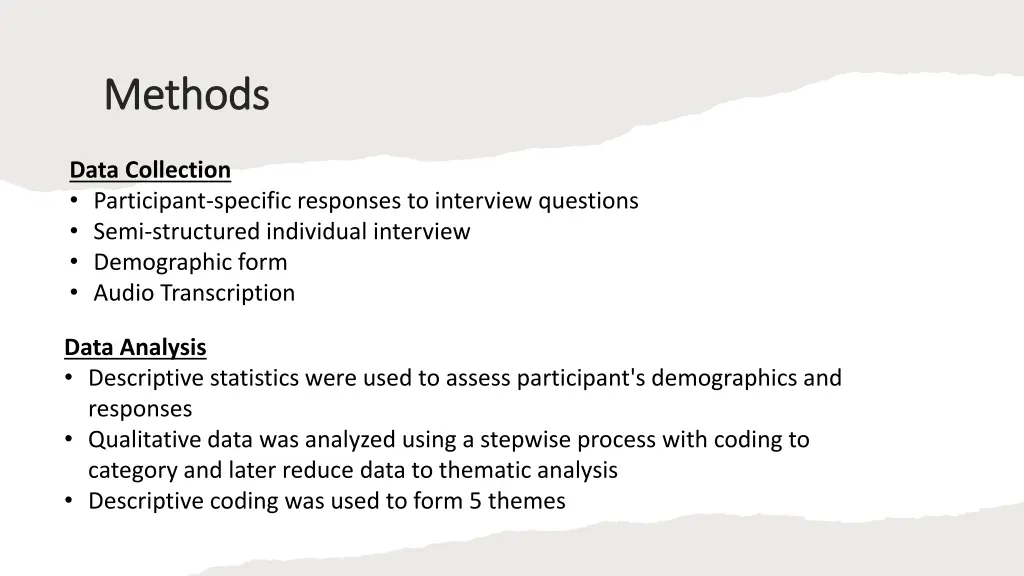 methods methods 1