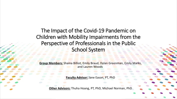 the impact of the covid the impact of the covid