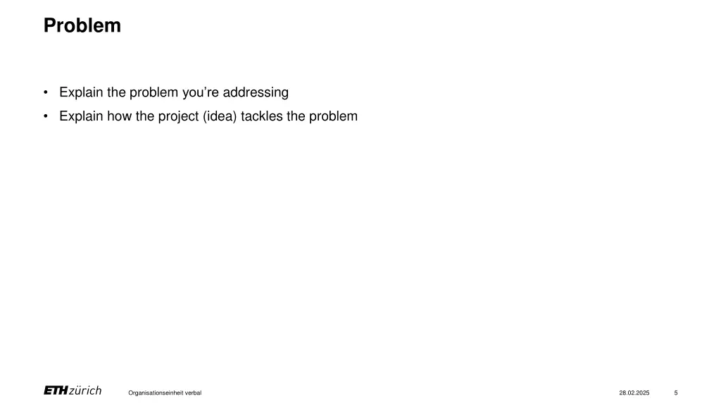 problem