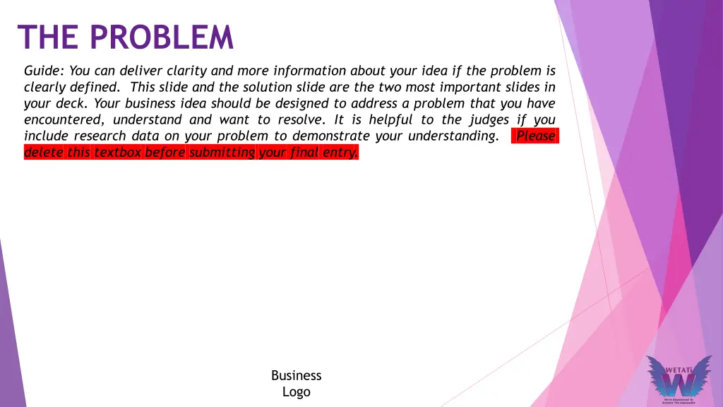 the problem guide you can deliver clarity