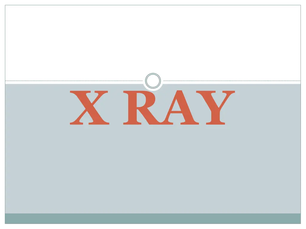 x ray