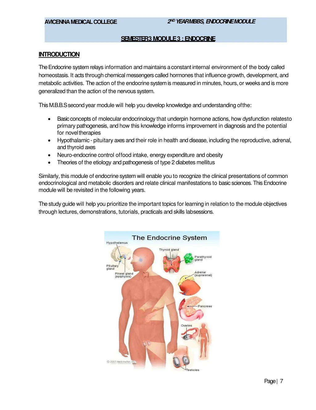 2 nd year mbbs endocrinemodule 5