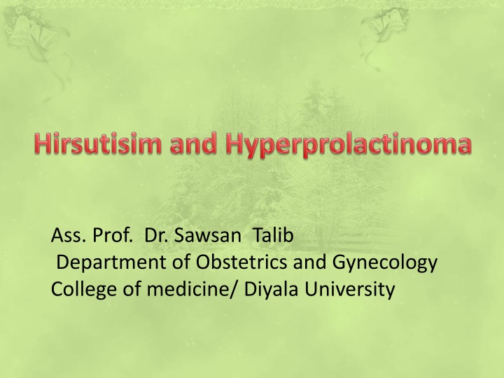 ass prof dr sawsan talib department of obstetrics