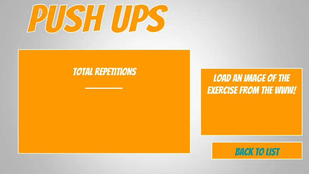 push ups