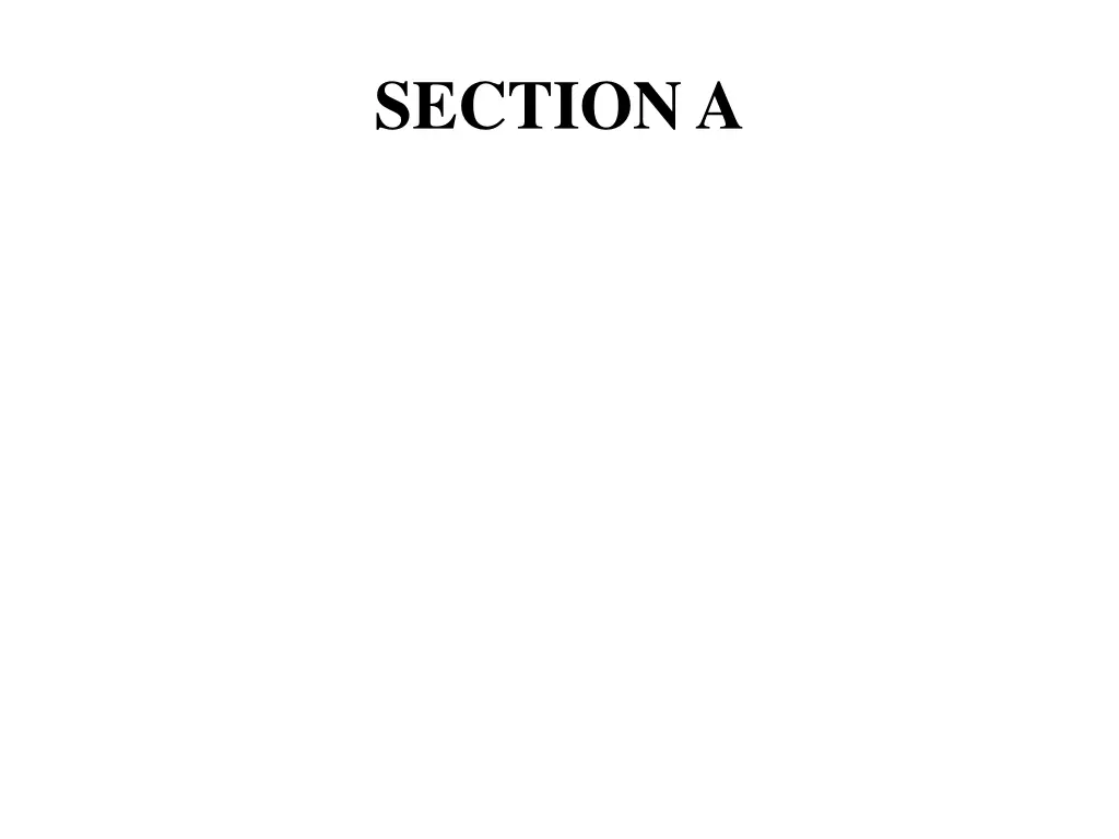 section a