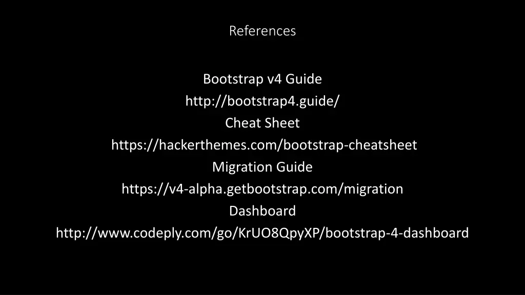 references 1