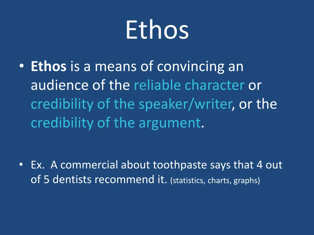 ethos