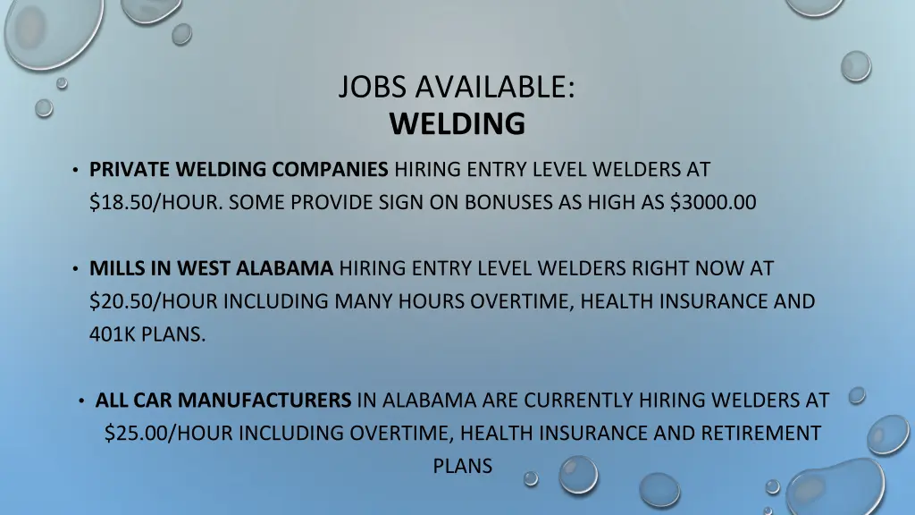 jobs available welding