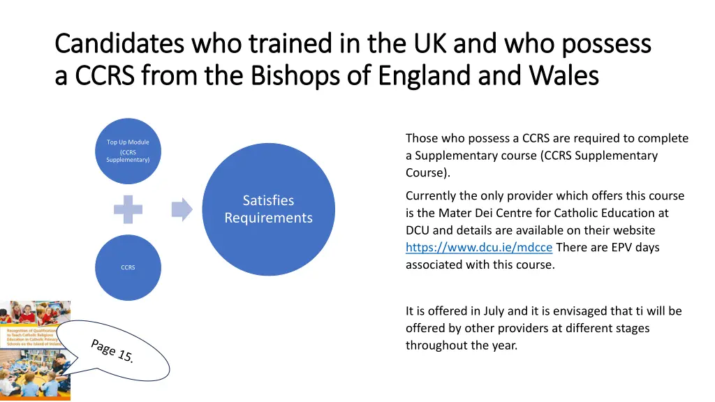 candidates who trained in the uk and who possess