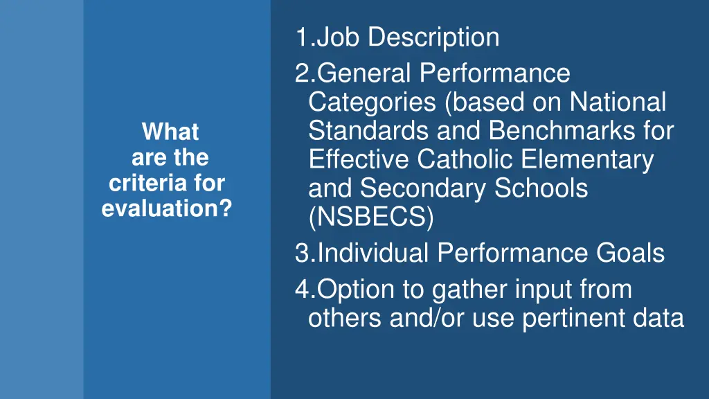 1 job description 2 general performance