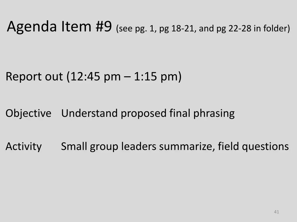 agenda item 6