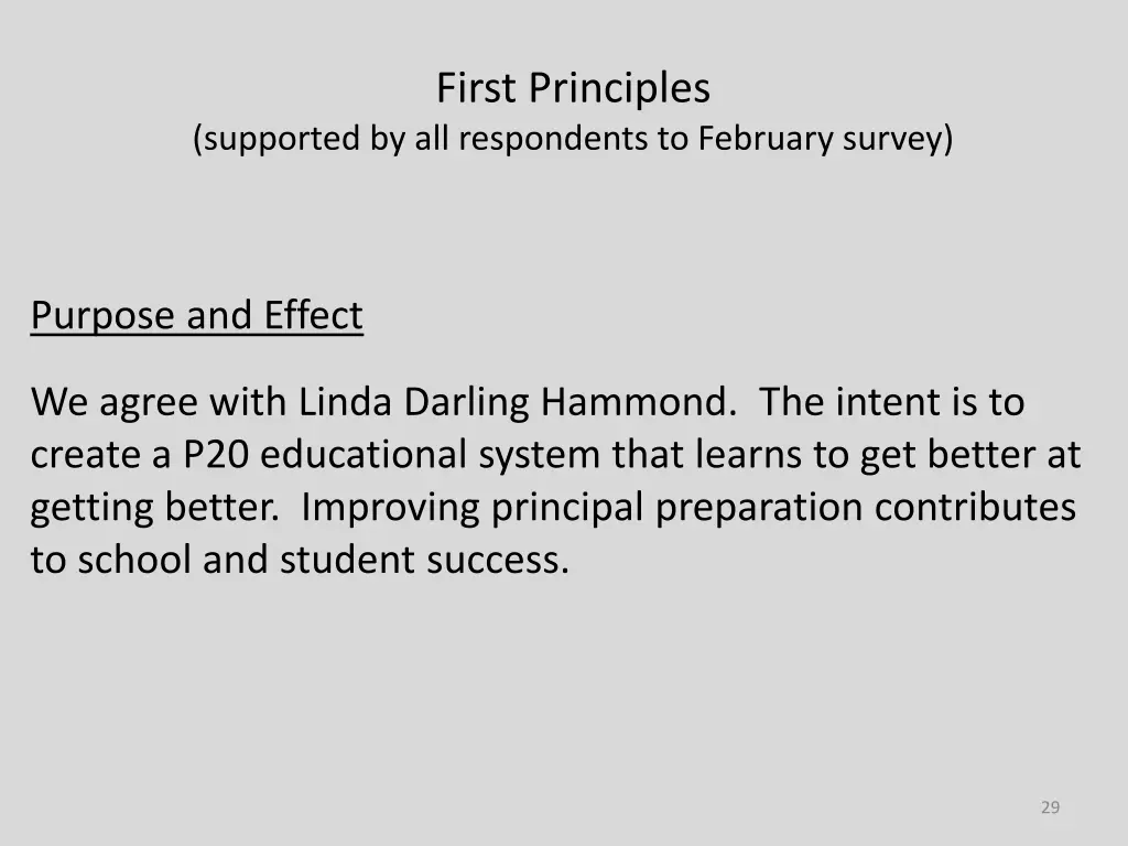 first principles 1
