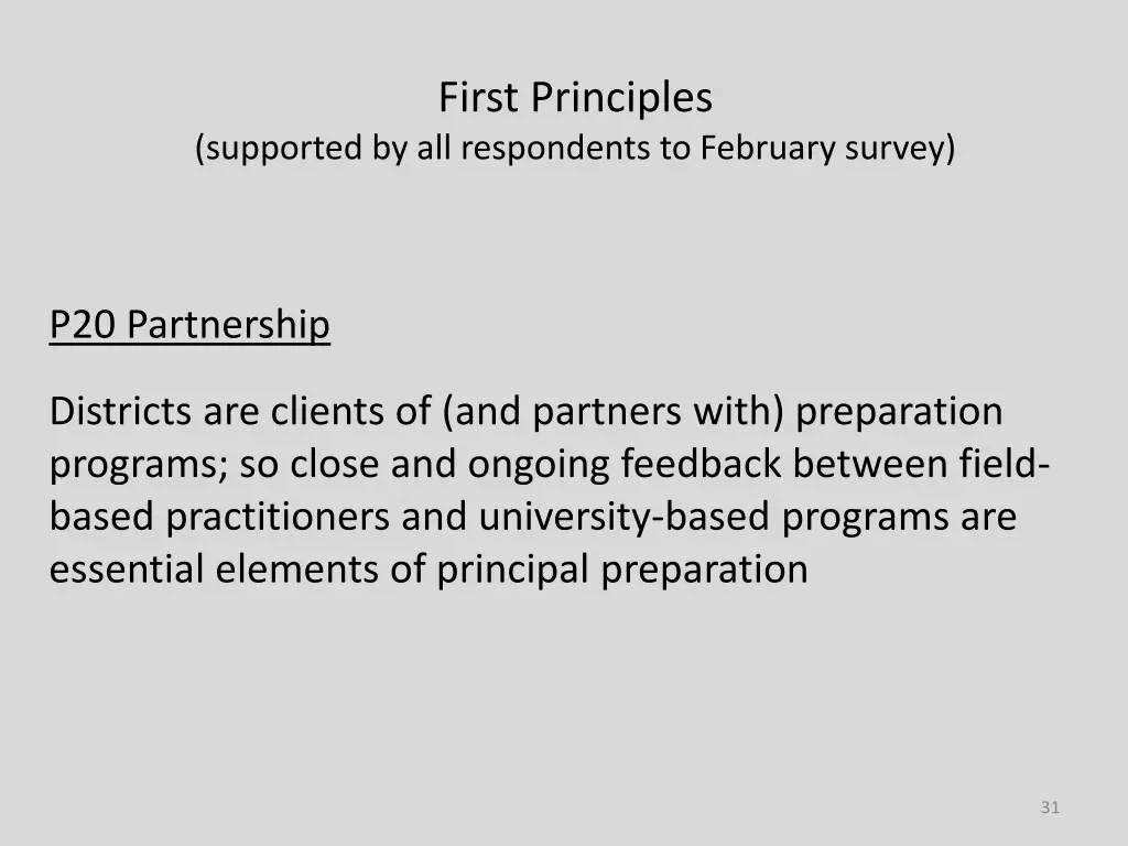first principles 3