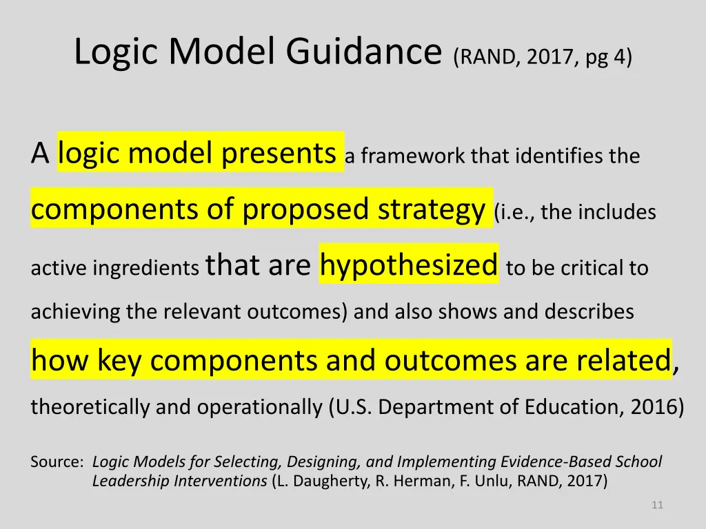 logic model guidance rand 2017 pg 4