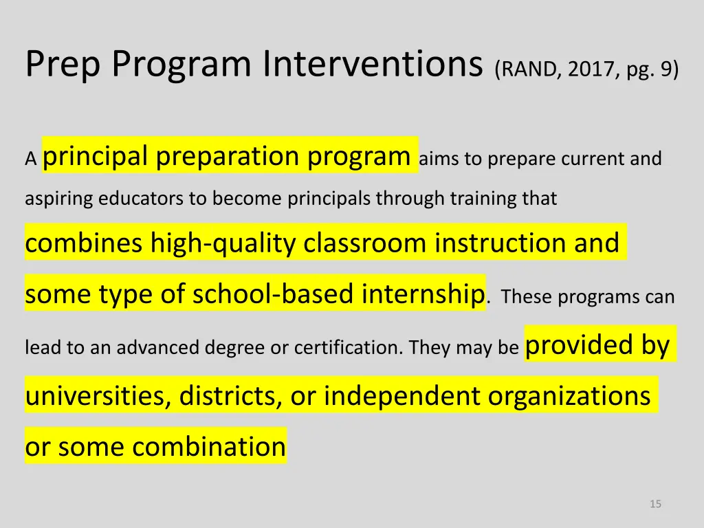 prep program interventions rand 2017 pg 9 1