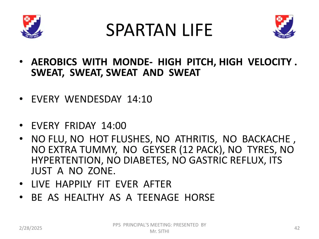 spartan life