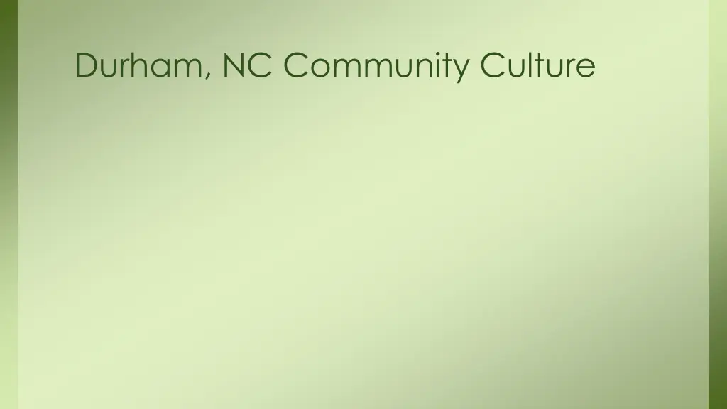 durham nc community culture