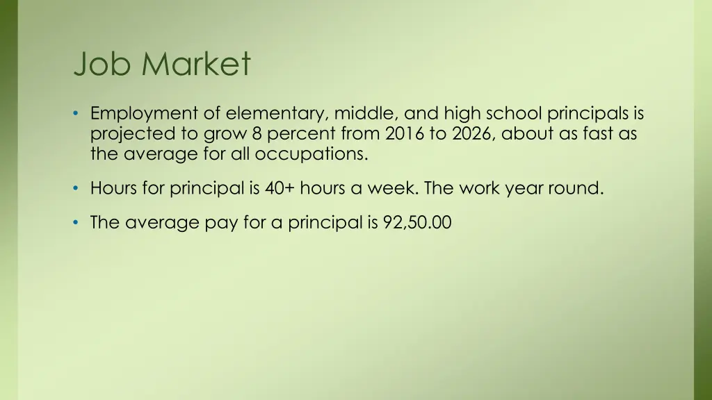 job market