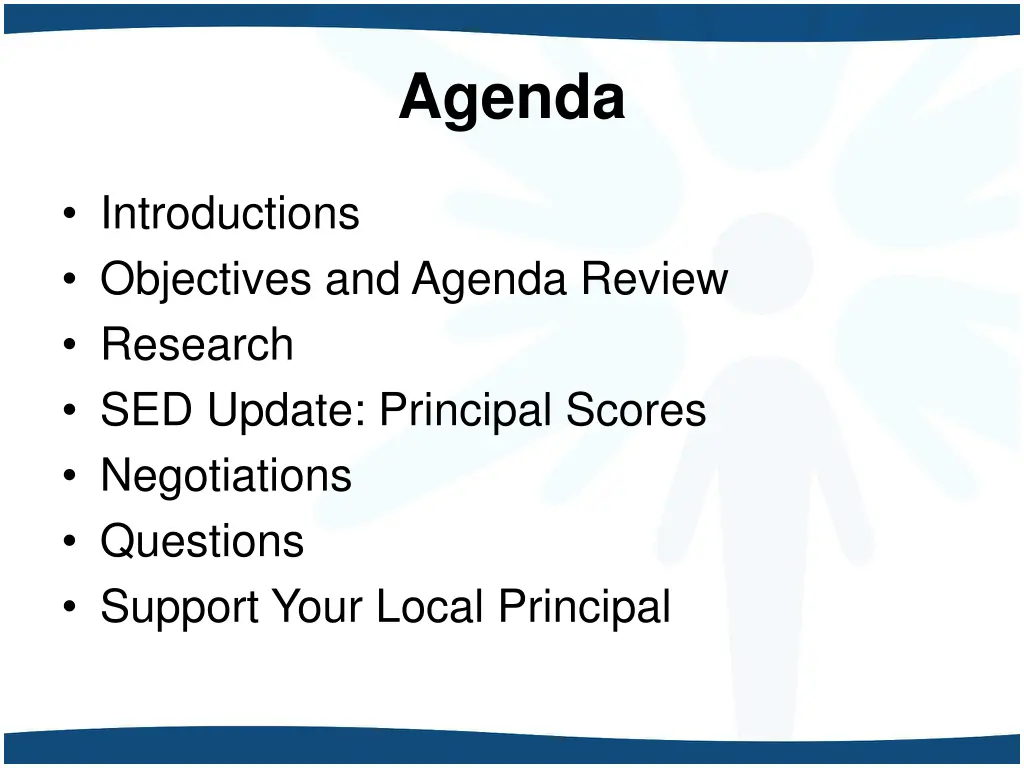 agenda 1
