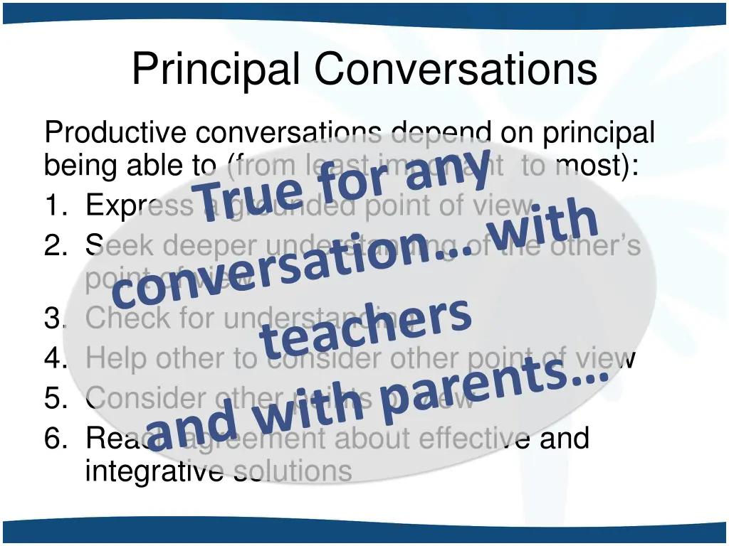 principal conversations 5