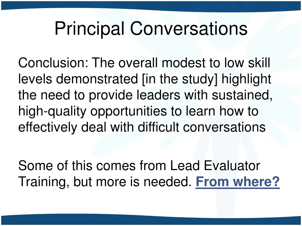 principal conversations 7