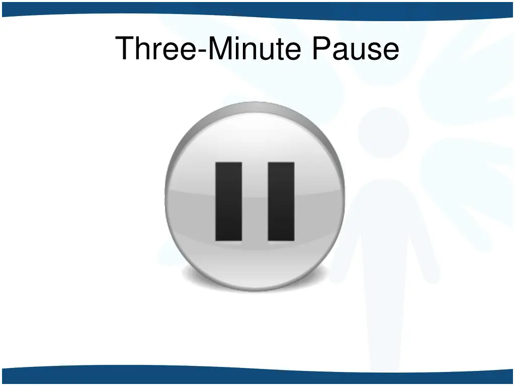 three minute pause 2