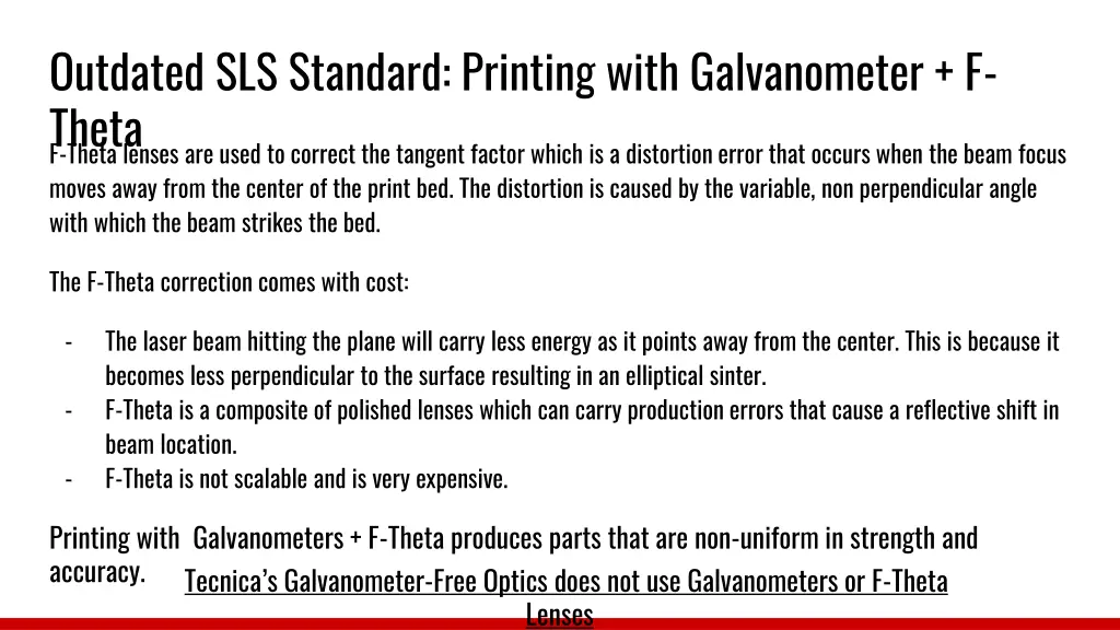 outdated sls standard printing with galvanometer 2
