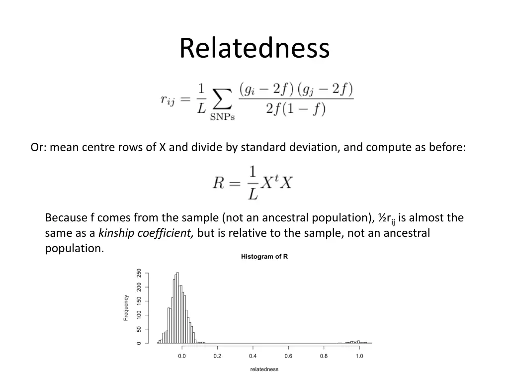relatedness