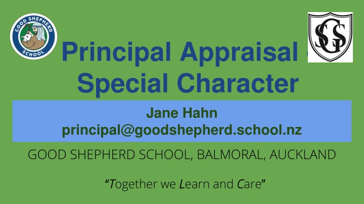 principal appraisal special character jane hahn