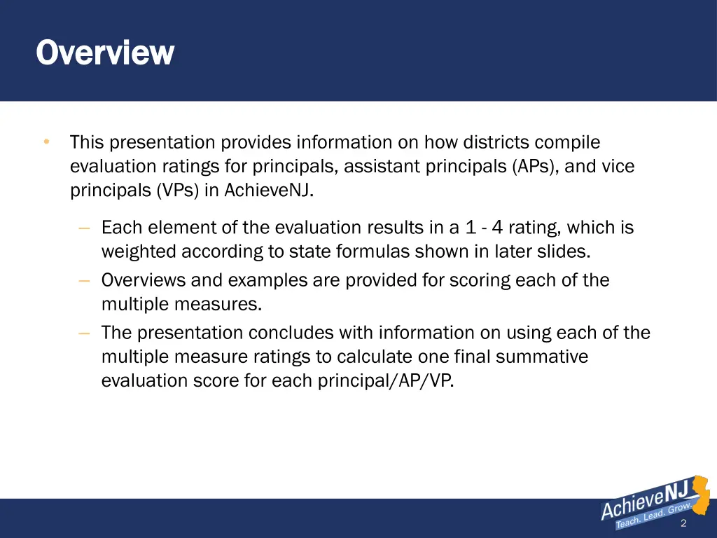 overview overview