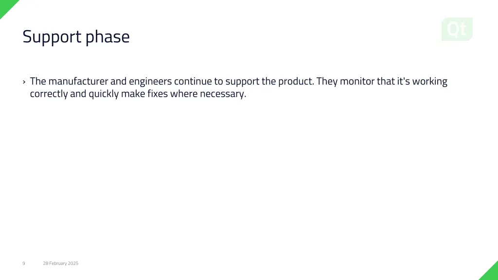 support phase