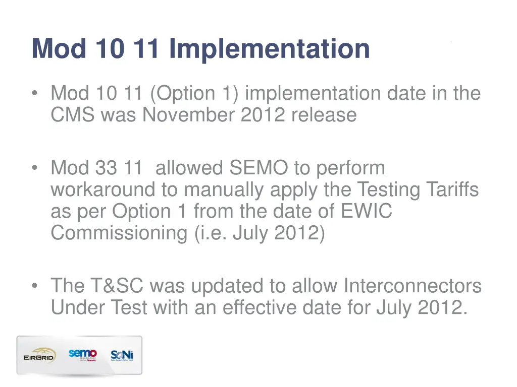 mod 10 11 implementation
