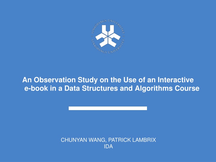 an observation study on the use of an interactive