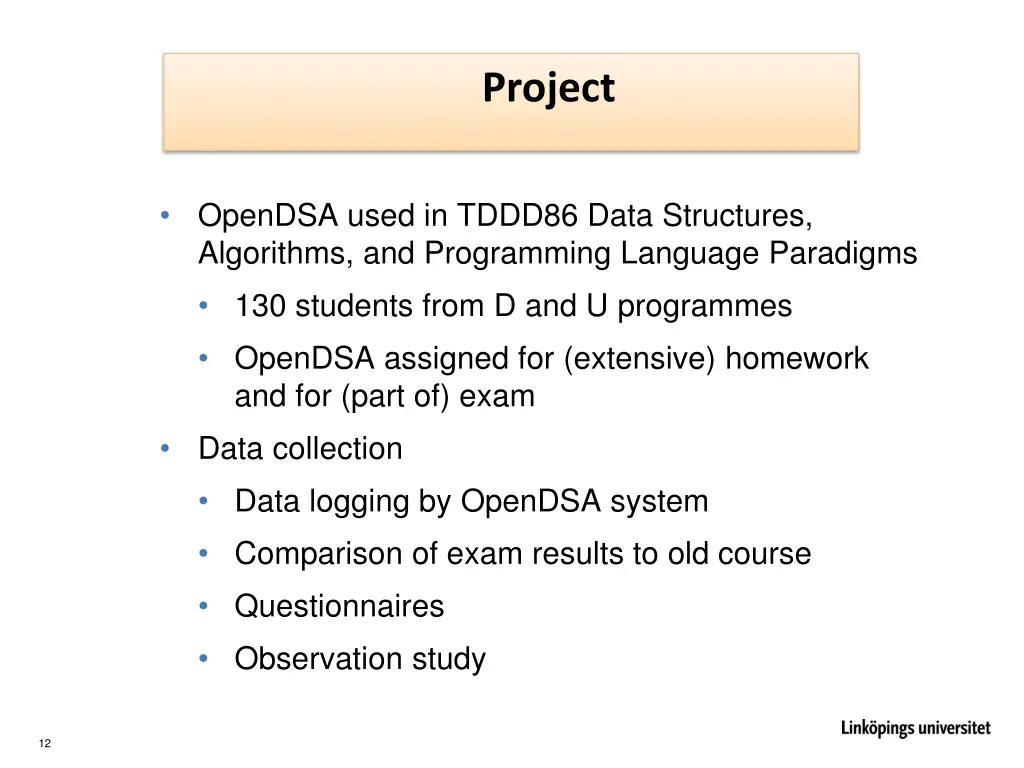 project