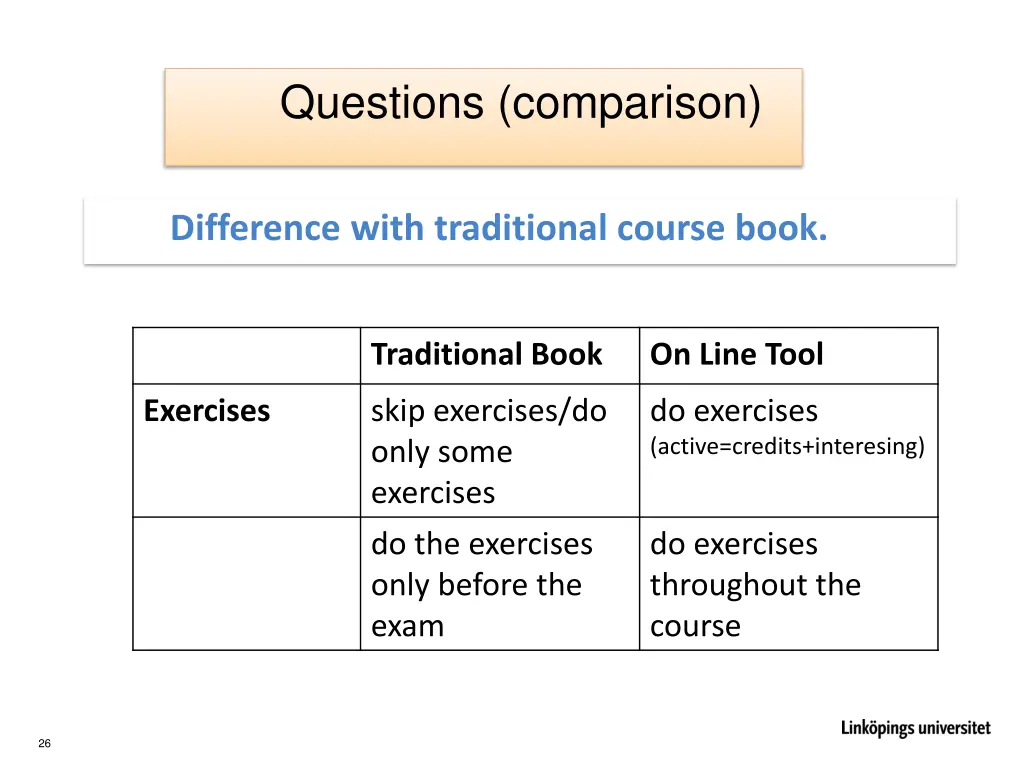 questions comparison 2