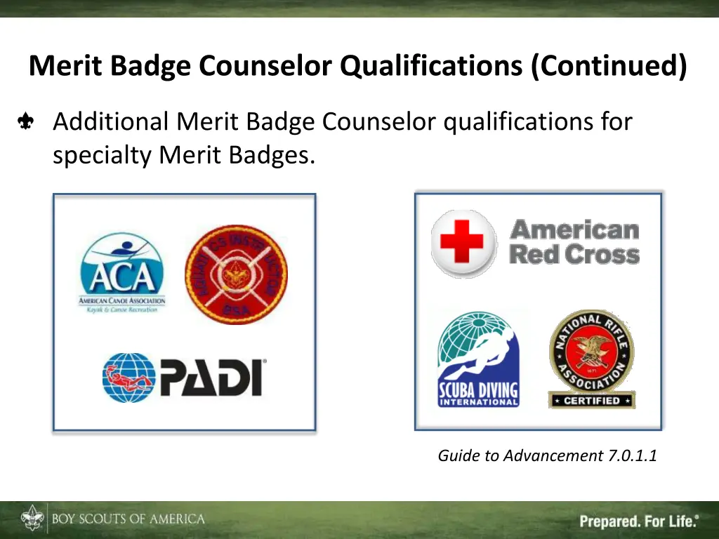 merit badge counselor qualifications continued 1
