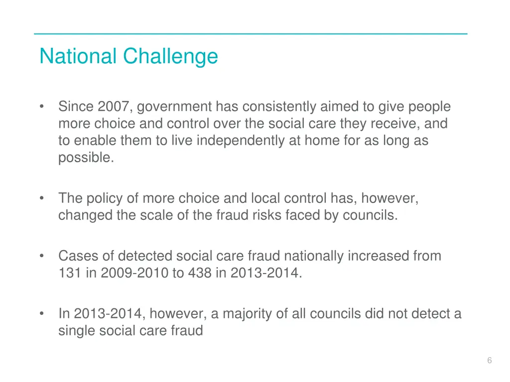 national challenge