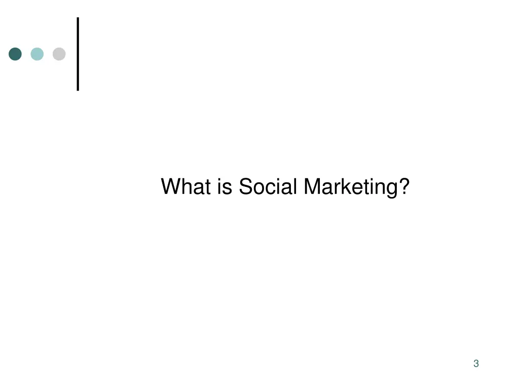 what is social marketing