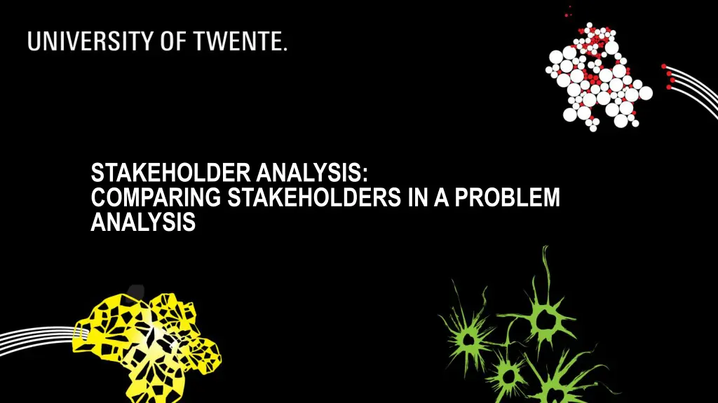 stakeholder analysis comparing stakeholders