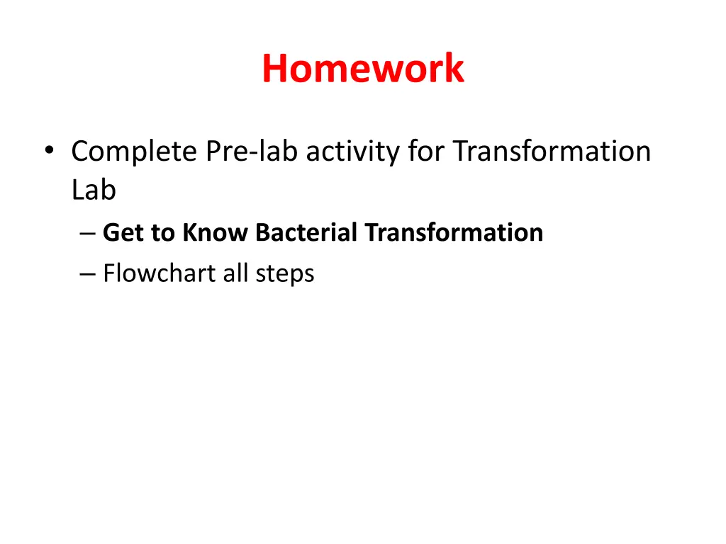 homework