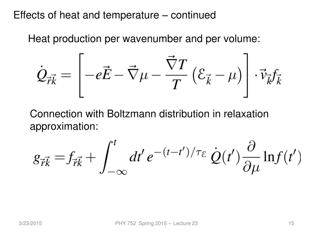 effects of heat and temperature continued 1