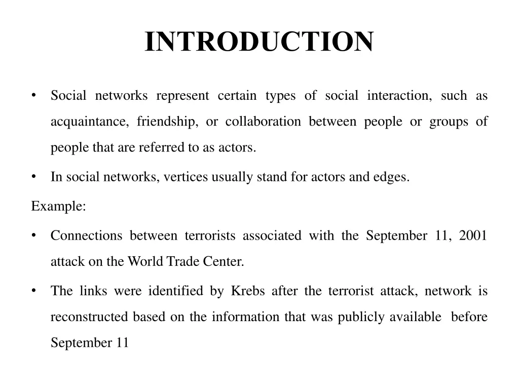 introduction