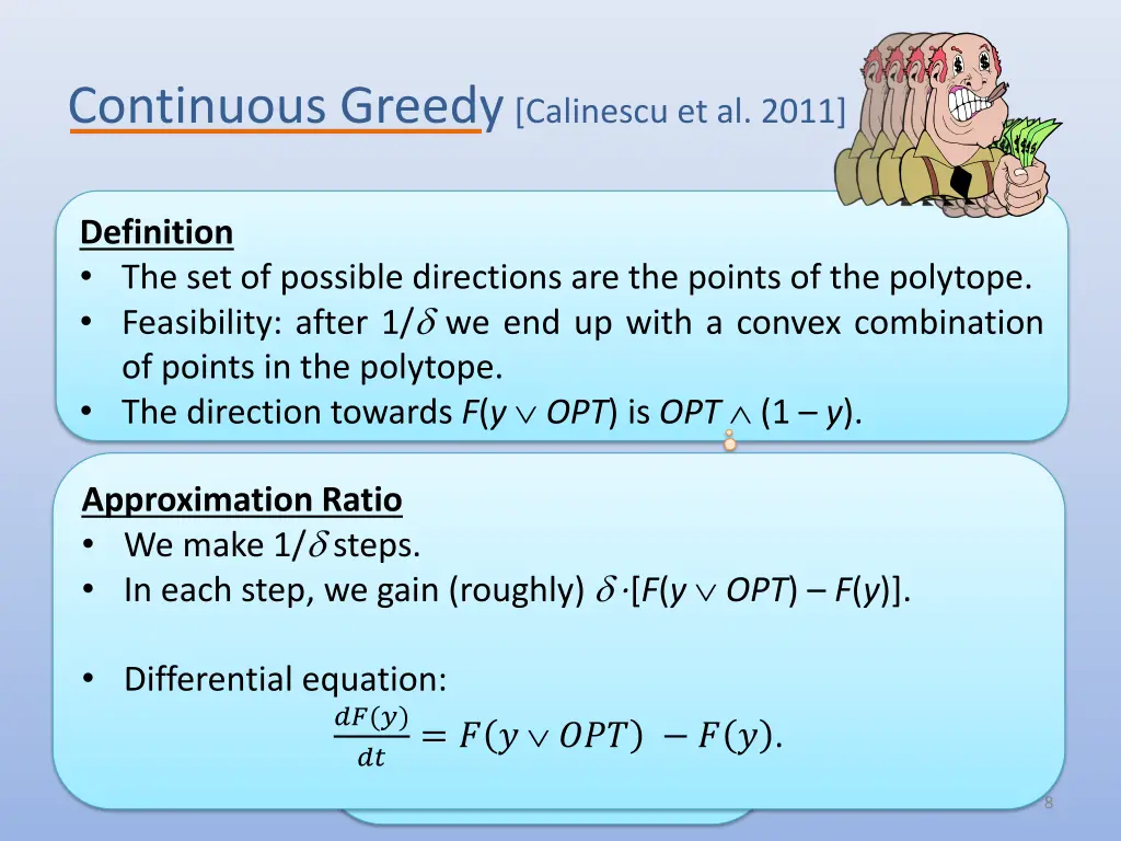 continuous greedy calinescu et al 2011